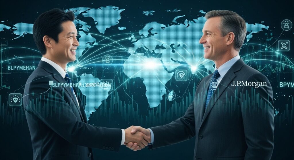 La Blockchain Kinexys de JP Morgan Attire Mitsubishi pour Paiements Entreprises