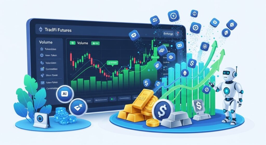 MEXC Surpasse avec 246% de Volume TradFi en Q1 2026