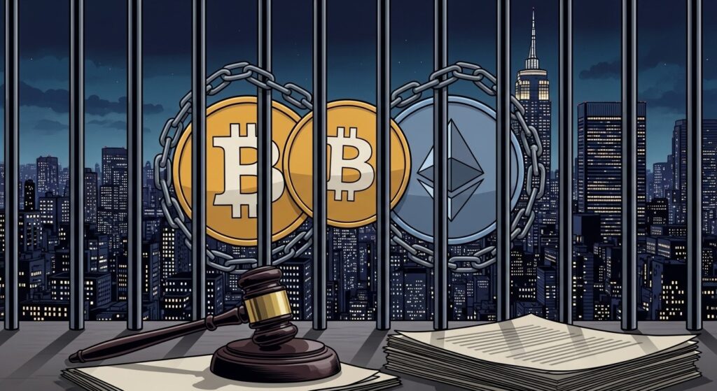 New York Veut Emprisonner Les Opérateurs Crypto Sans Licence
