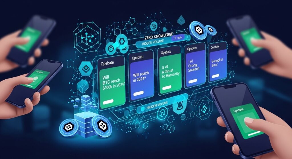 Opinion Market : Parier sur les Débats Dès 1$ en Crypto