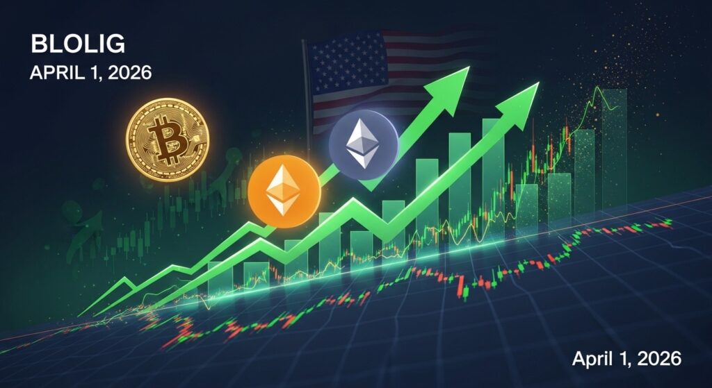 Pourquoi le Marché Crypto Monte Aujourd’hui ? (1er Avril)