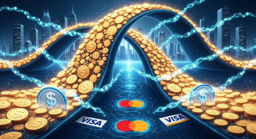 Stablecoins Dépassent Visa Et Mastercard En 2025