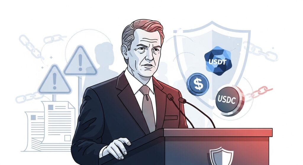 Stablecoins : La Fed Met en Garde et Veut Durcir le Cadre Réglementaire