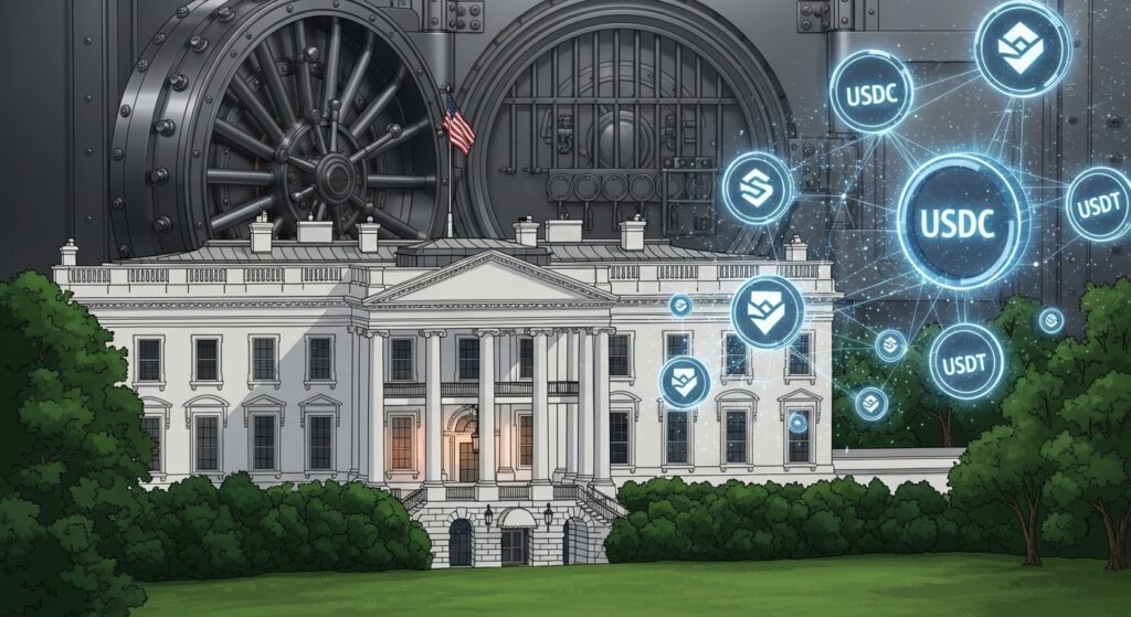 Stablecoins Pas Danger Banques Maison Blanche Soutient Crypto
