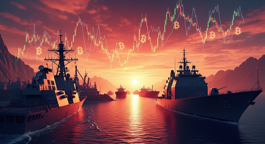 Tensions Iran Trump : Blocage Hormuz et Impact Crypto