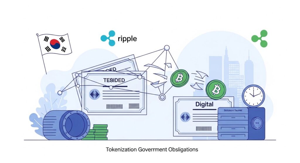 Tokenisation Obligations État : Ripple et Assureur Coréen