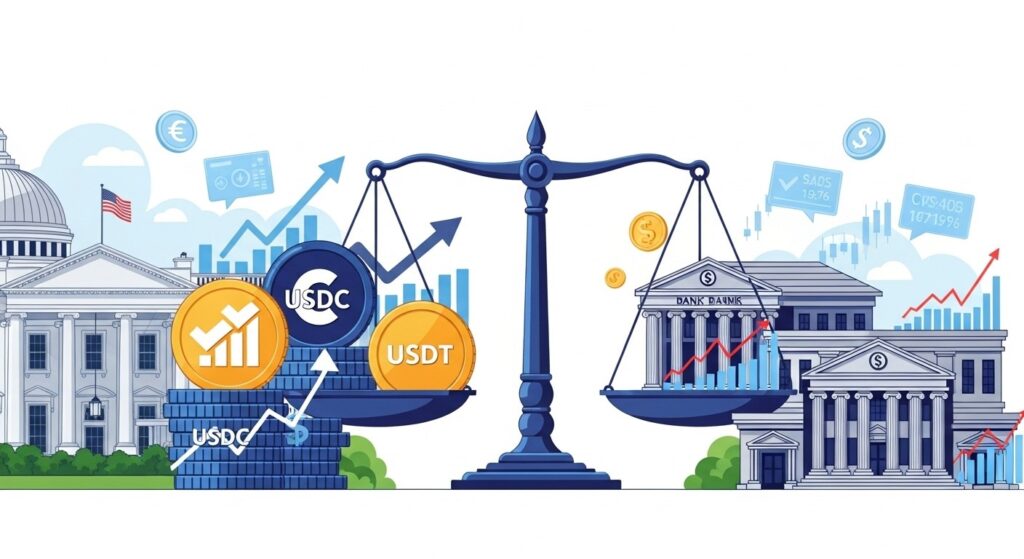 White House Soutient Rendement Stablecoins Sans Nuire Banques