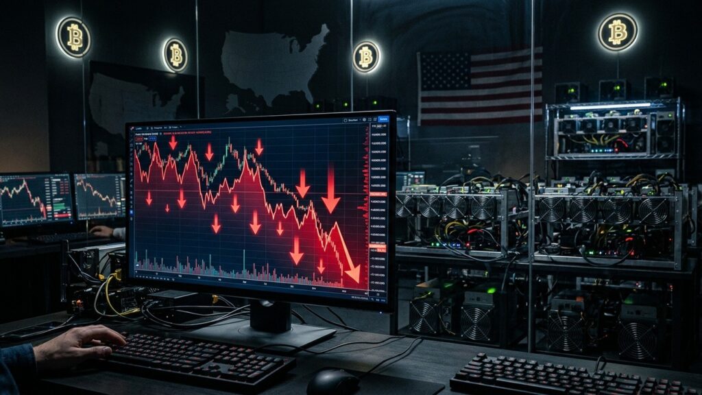 American Bitcoin Chute en Bourse Après Perte de 82 Millions