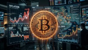 Bitcoin Face à lGenerating the French blog article’Inflation PCE, GDP et Iran
