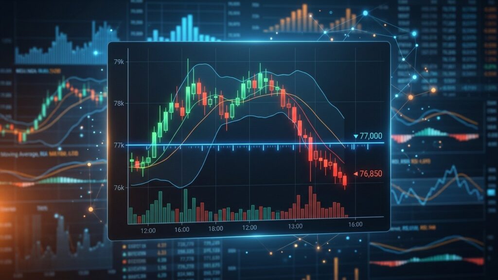 Bitcoin Sous 77 000 Dollars : Le Refroidissement du Marché BTC