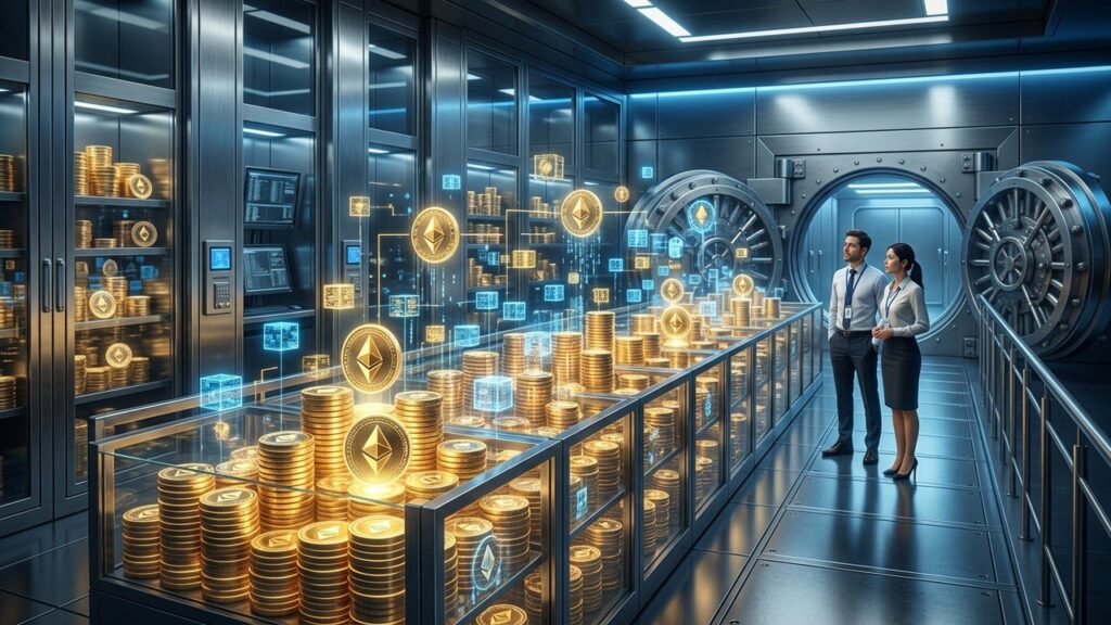Bitmine Ajoute 71672 ETH Et Porte Son Trésor À 5,28 Millions
