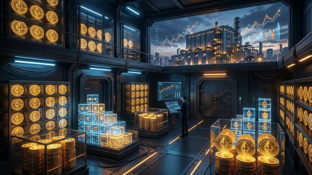 Bitmine (BMNR) Achète Massivement 112 000 ETH pour Sa Trésorerie