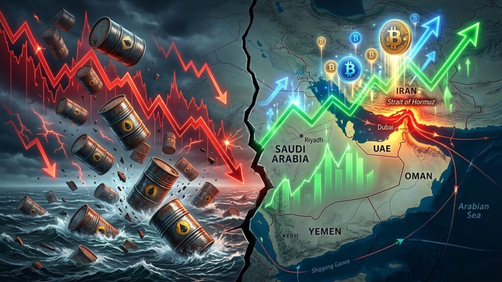 Chute Du Pétrole Après Apaisement USA Iran : Impact Crypto