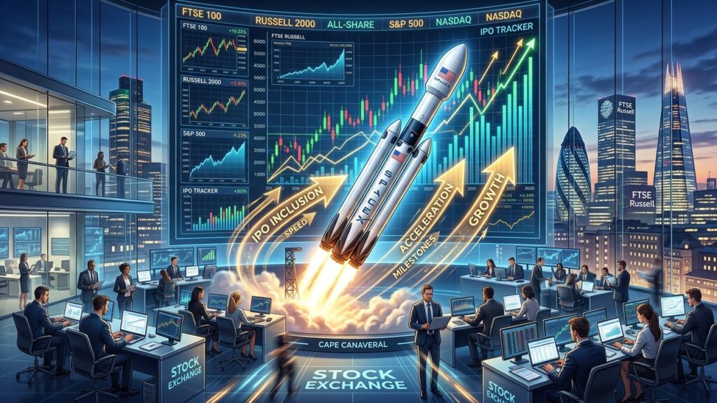 FTSE Russell Accélère Inclusion Méga IPO Dans Indices