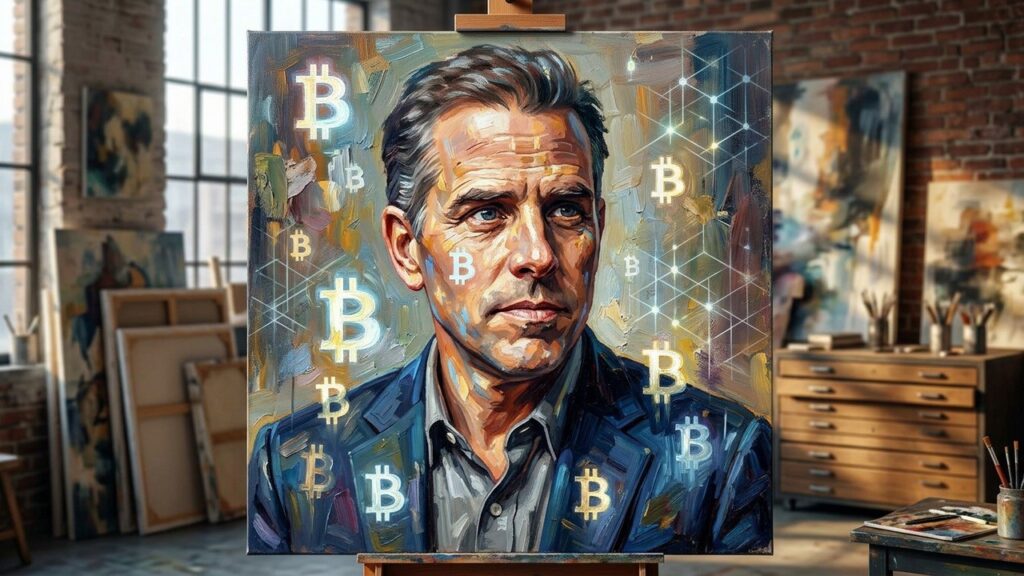 Hunter Biden Accepte Bitcoin pour Ses Œuvres d’Art