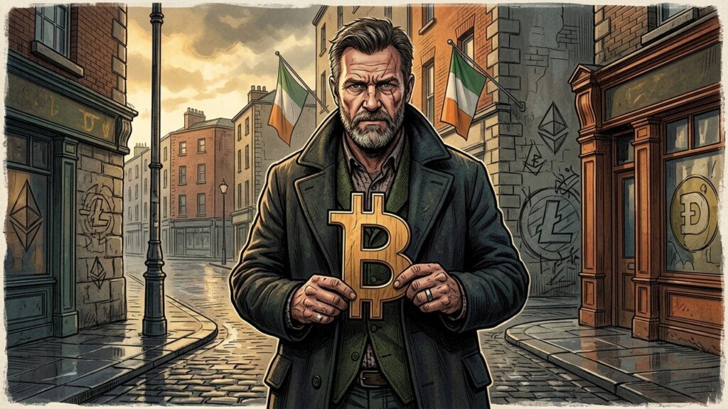 Irlande : Ancien Gangster Lance Campagne Bitcoin