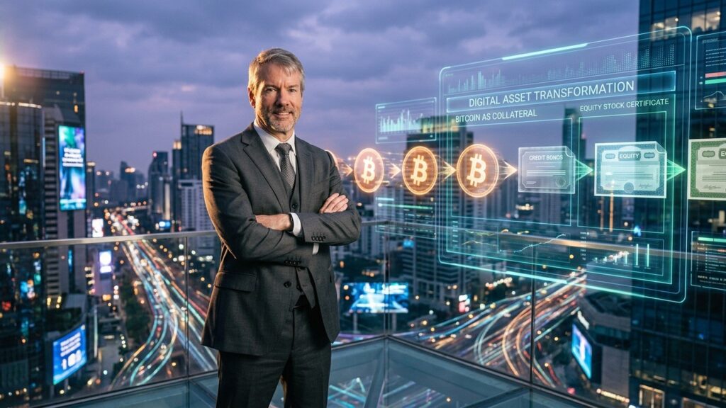 Michael Saylor : Bitcoin Devient Crédit et Actions Digitales