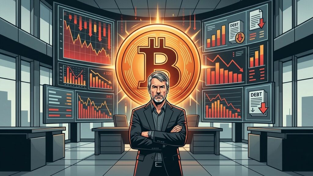 Michael Saylor HODL Bitcoin Malgré 2,4 Milliards Pertes