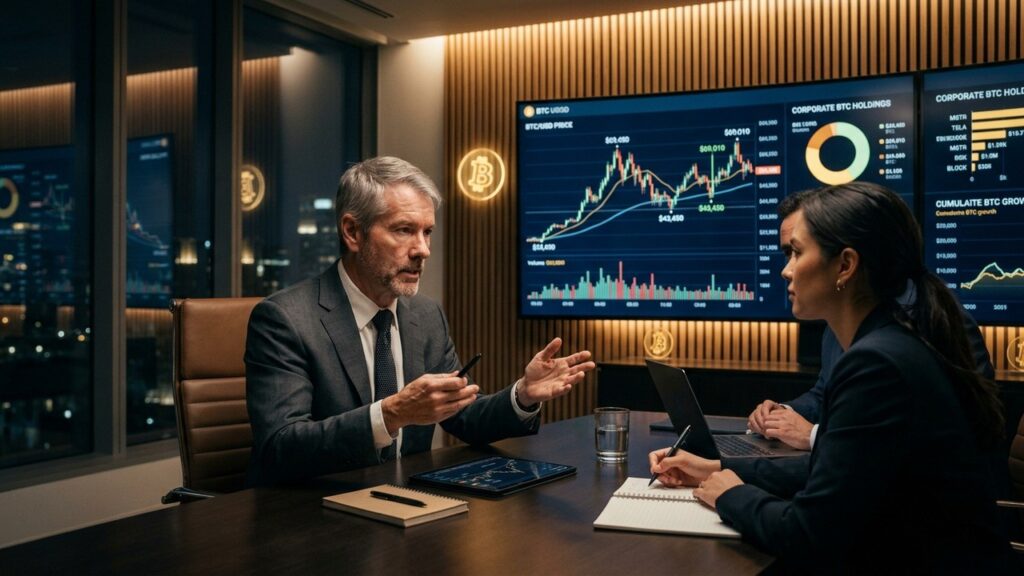 Michael Saylor : Une Vente de Bitcoin par Strategy en 2026 ?