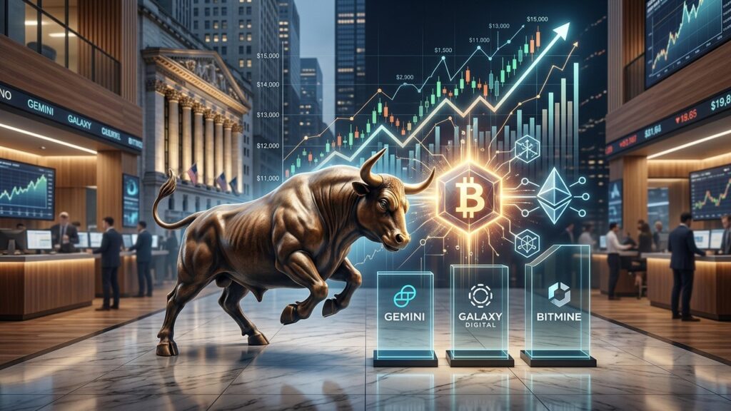 Russell 3000 : Gemini, Galaxy et Bitmine Qualifiés