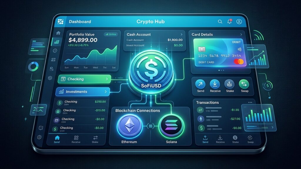 SoFi Lance SoFiUSD : Stablecoin Bancaire Pour 15 Millions d’Utilisateurs