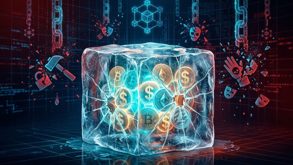 Tether TRON TRM Labs Gèlent 450 Millions Dollars Illicites