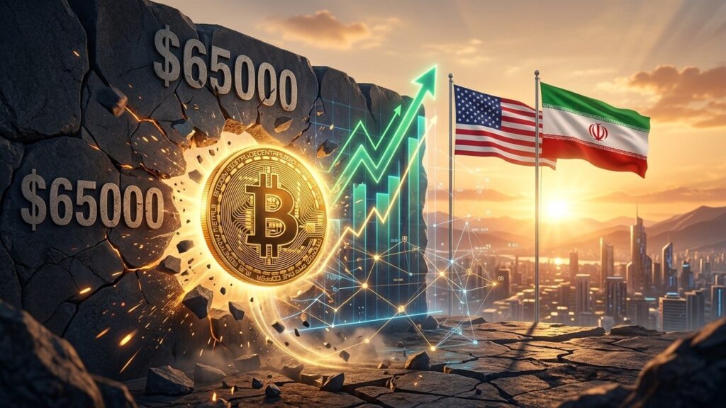 Accord USA-Iran : Bitcoin Repasse les 65 000 Dollars