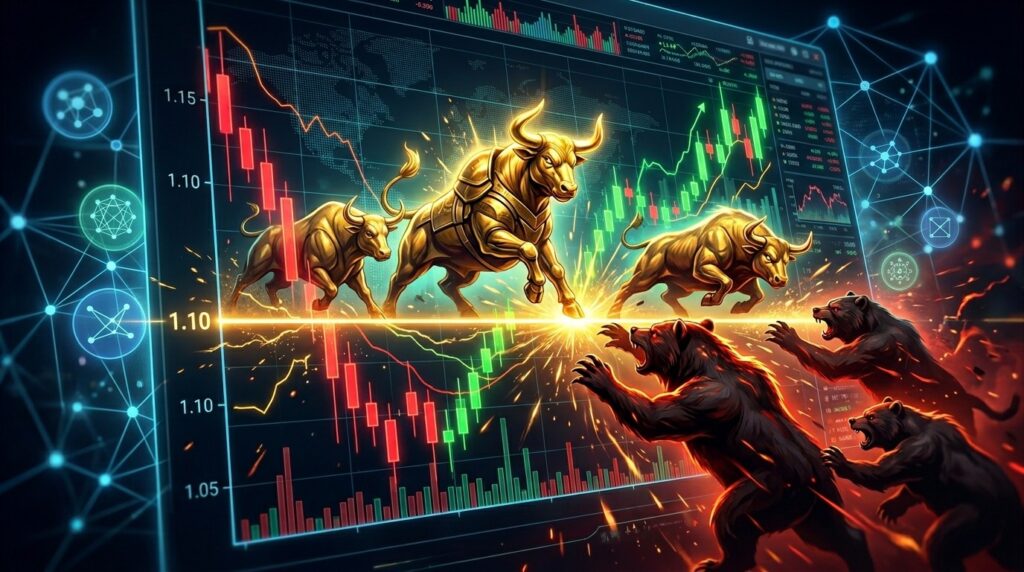 Analyse XRP : Taureaux Défendent 1,10 $ Amid Catalyseurs Ripple