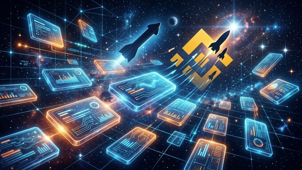 Binance Dévoile Teaser SpaceX Dans Push Actions Tokenisées