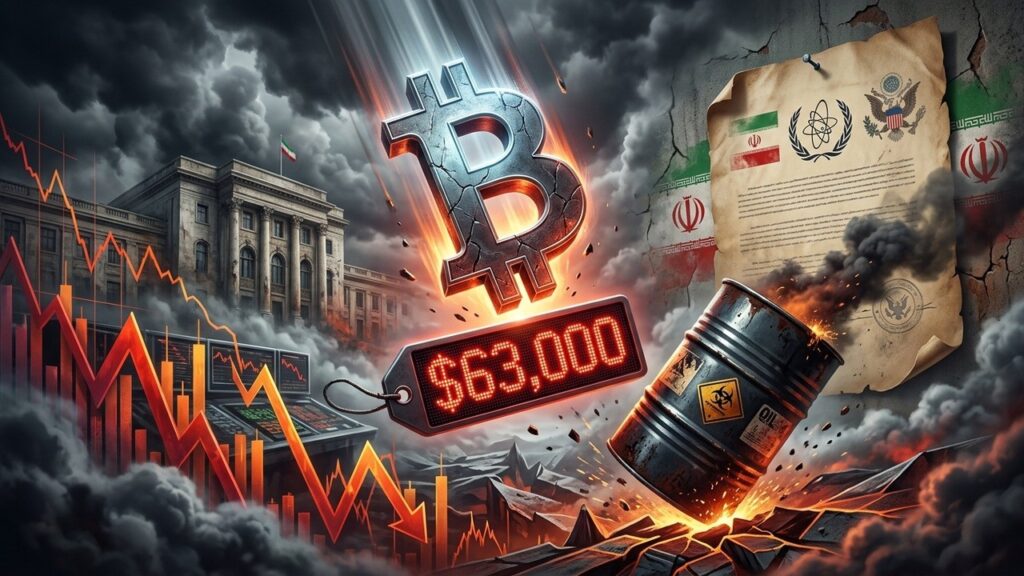 Bitcoin à 63 000 $ : Pétrole en Chute et Accord Iranien Signé