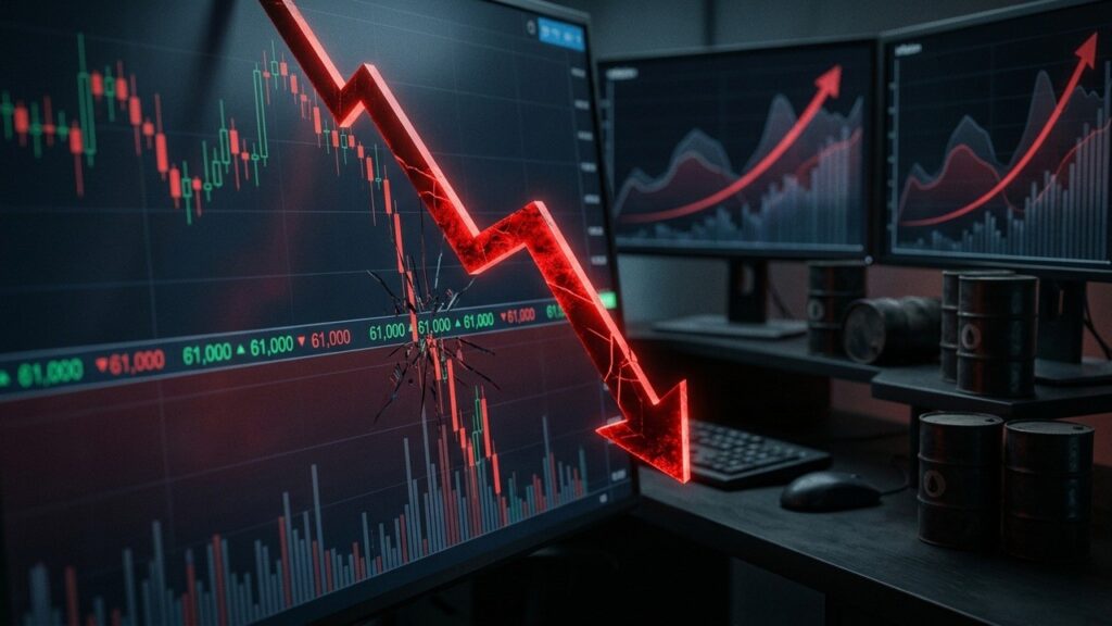 Bitcoin Chute Sous 61K : Inflation et CPI Pèsent Lourd