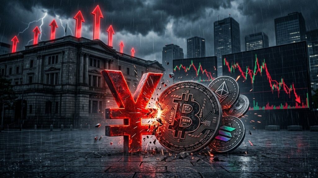 BoJ Hausse des Taux à 1% : Crypto Face à un Nouveau Selloff ?
