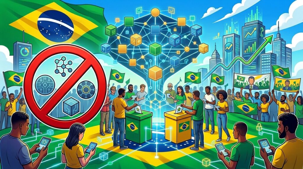 Brésil Interdit Dons Crypto Campagnes Électorales 2026