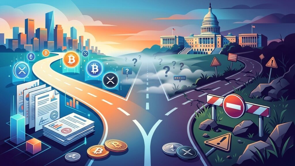 CLARITY Act Échec : Trois Scénarios et Impacts Crypto