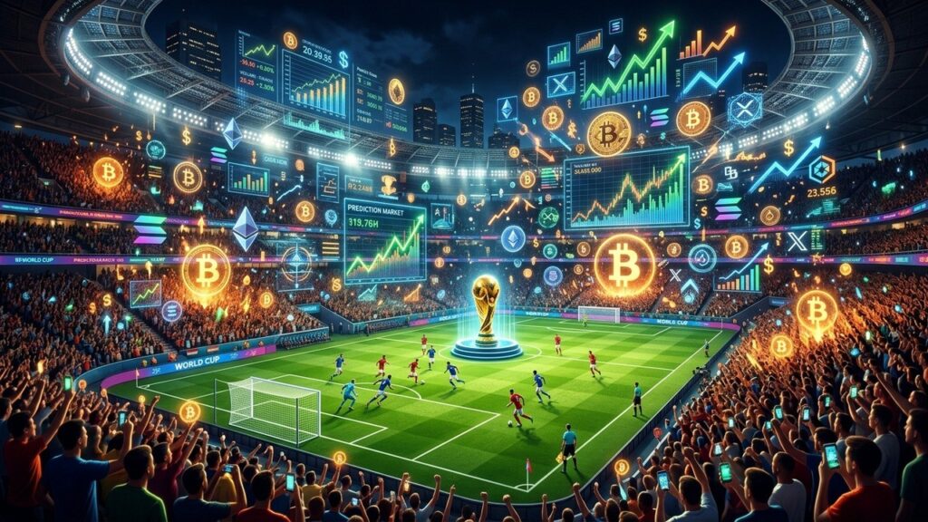 Coinbase Domine les Marchés de Prédiction pour la Coupe du Monde