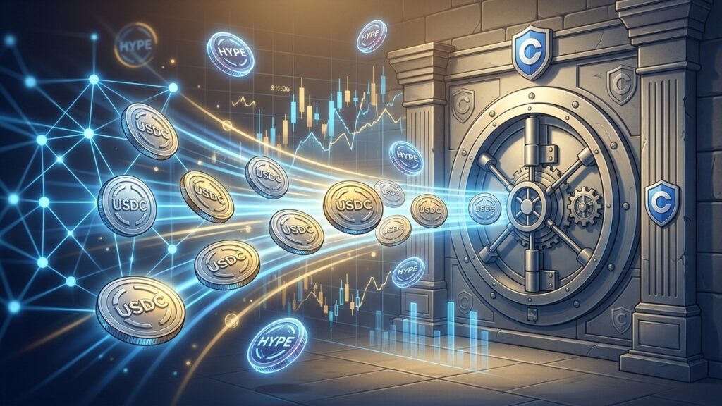 Coinbase Garde Trésorerie USDC Hyperliquid : Implications