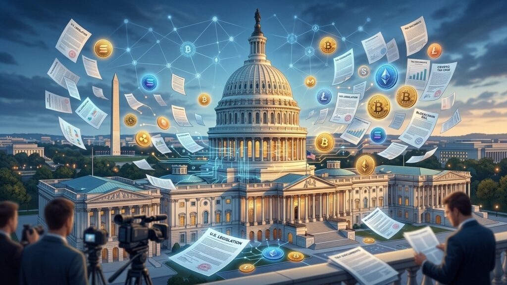 Congrès US Relance Réforme Fiscale Crypto Amid CLARITY