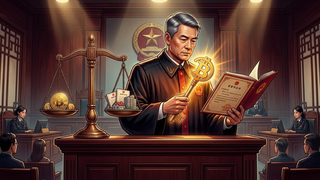 Cour Chinoise Traite Bitcoin Comme Propriété Dans Vol de 107 BTC