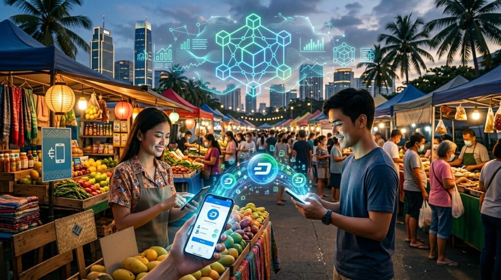 Dash Vise les Philippines pour Paiements Crypto