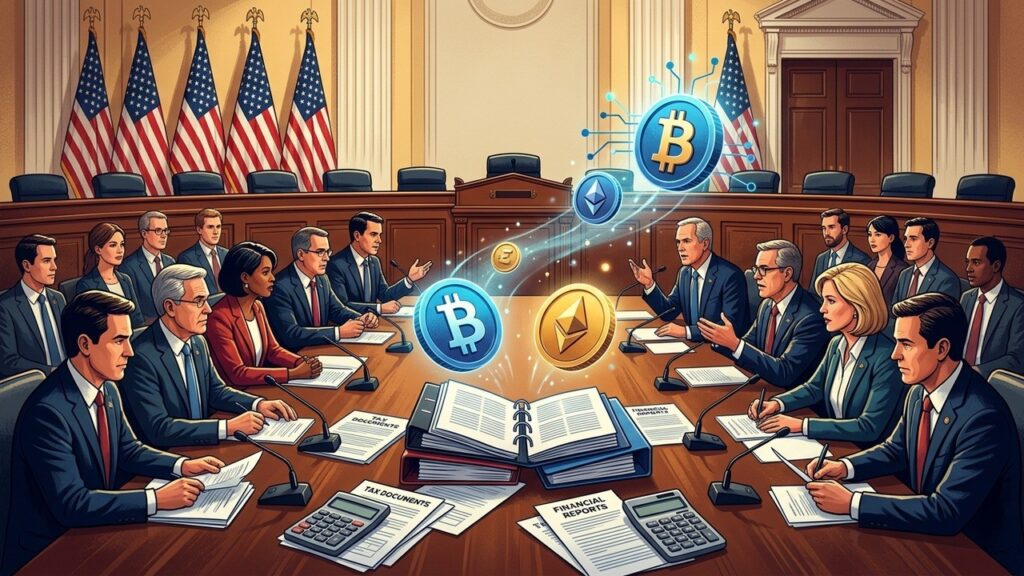 Débat Fiscal Crypto : Audition Tendue à la Chambre US