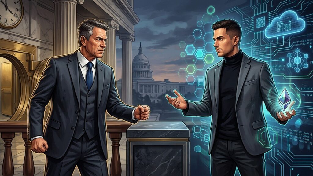 Dimon vs Coinbase : Bataille pour le CLARITY Act