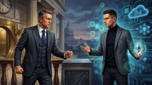 Dimon vs Coinbase : Bataille pour le CLARITY Act