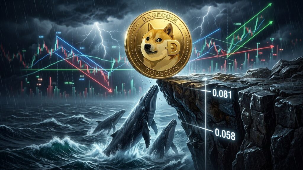 Dogecoin à 0,081 $ : Les Baleines Peuvent-Elles Éviter la Chute à 0,058 $ ?