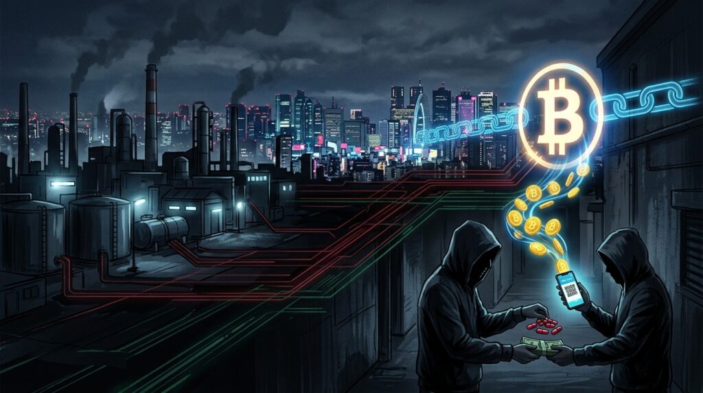 Du Fentanyl au Bitcoin : Réseau Chinois et Blanchiment Crypto