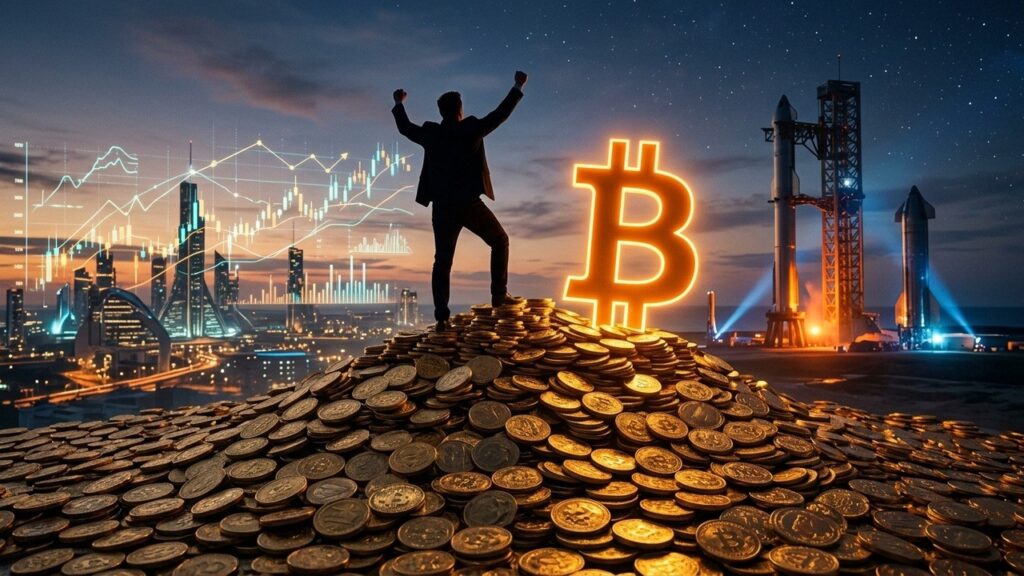 Elon Musk Fortune Surpasse Market Cap Bitcoin 2026
