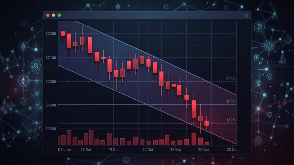 Ethereum Sous 2000 Dollars : Le Support 1800 Dollars en Vue ?
