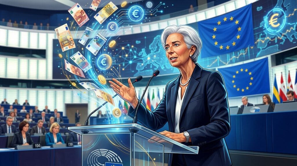 Euro Numérique : Lagarde Met la Pression sur le Parlement