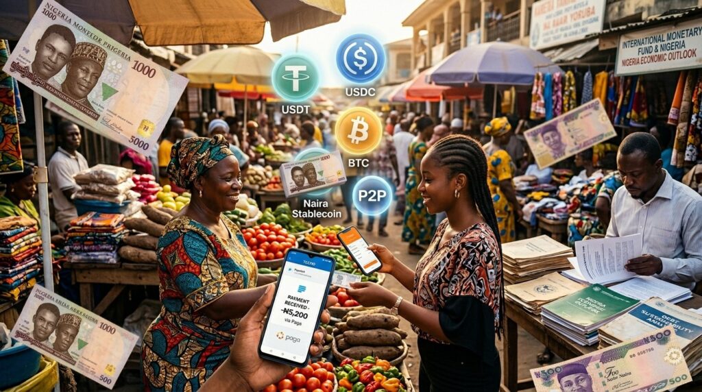 FMI Inquiet Adoption Stablecoins Nigeria Risques