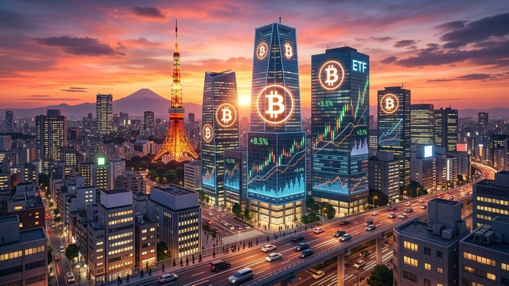 Japon Adopte Loi ETF Bitcoin Et Fiscalité 20 Pour Cent