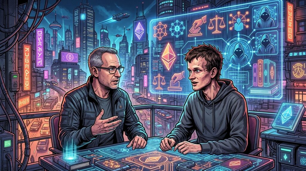 Joseph Lubin Soutient le Roman de Fiction de Vitalik Buterin